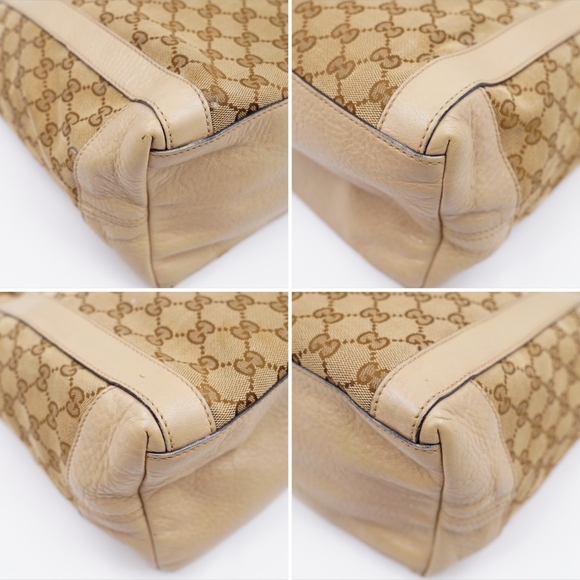 AO34❤️Gucci Miss GG Canvas Convertible Tote - Picture 11 of 14